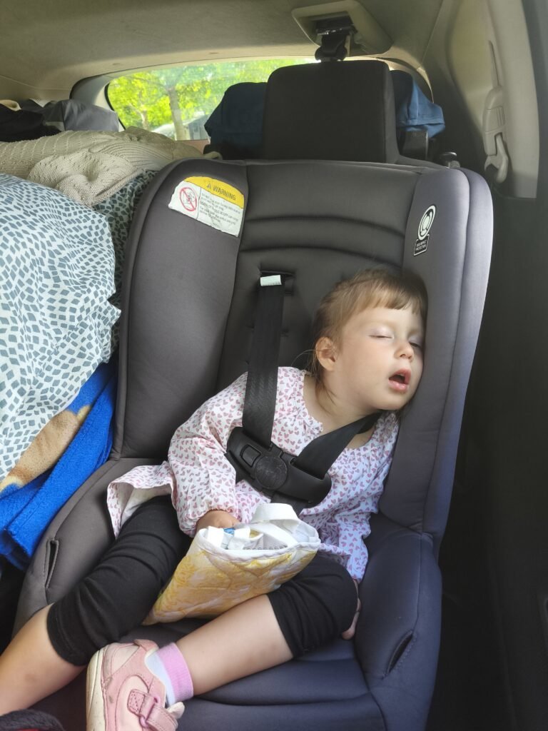 roadtrip con toddler