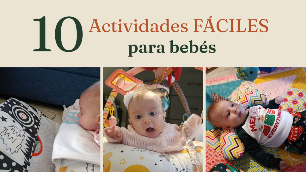 actividades faciles para bebes