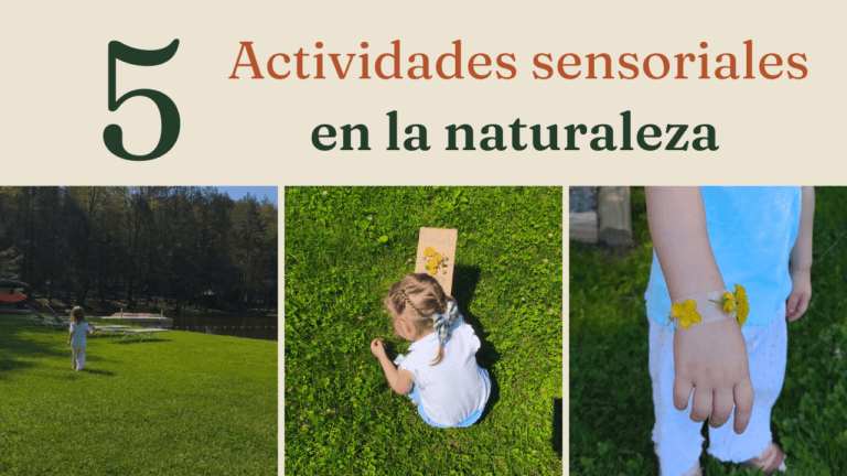 5 actividades sensoriales en la naturaleza para conectar y explorar actividades sensoriales en la naturaleza