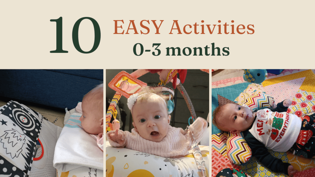 easy activities for newborn