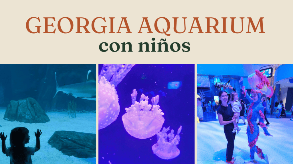visitar georgia aquarium con niños