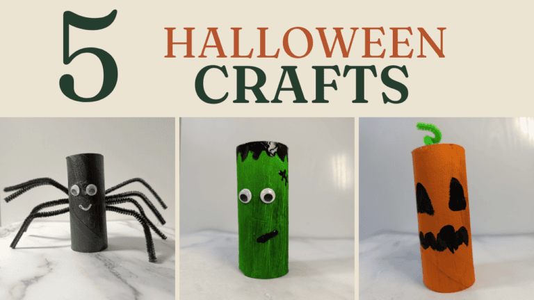 5 halloween crafts with toilet paper roll