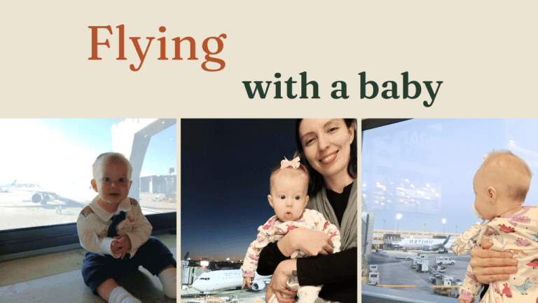 flying with a baby