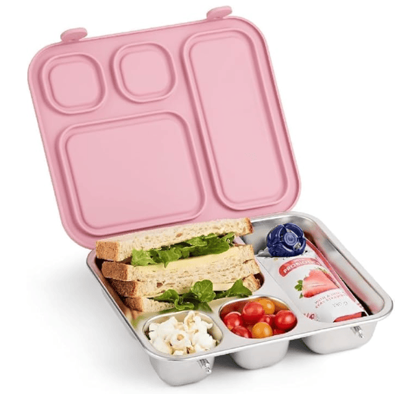 Stress-Free Travel with Kids: 7 Must-Know Tips (& The Amazon Finds That Saved My Sanity) bento lunch box