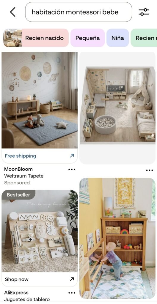 Pinterest for Kids & Baby Brands: How to Reach Families in Spain busqueda pinterest
