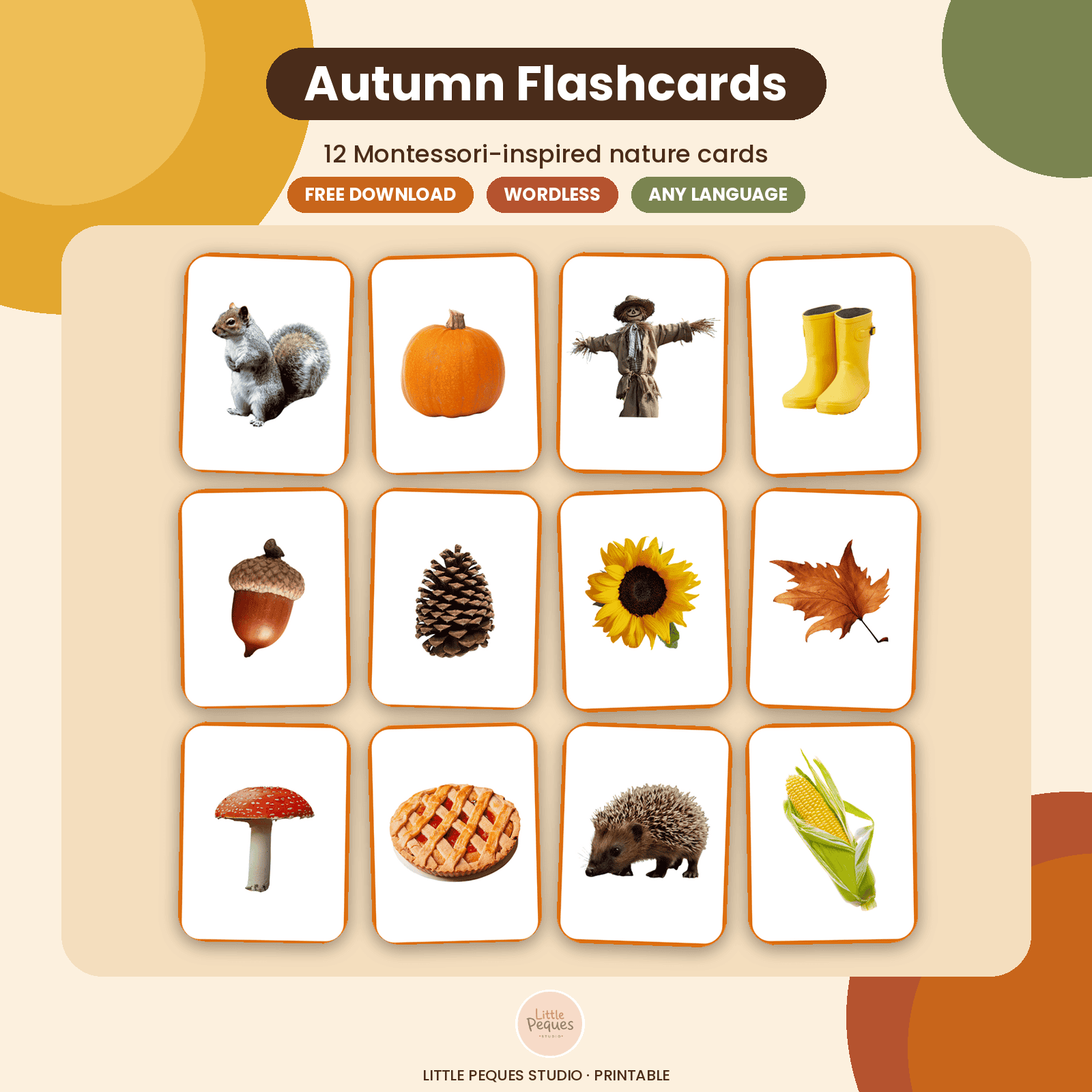 autumn flashcards english autumn flashcards english