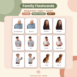 bilingual pack en1 montessori printable