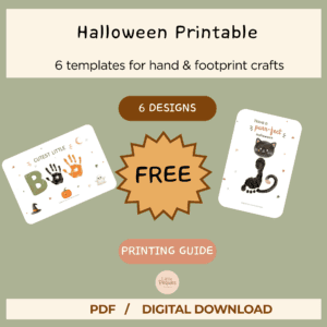 huellas de halloween gratis