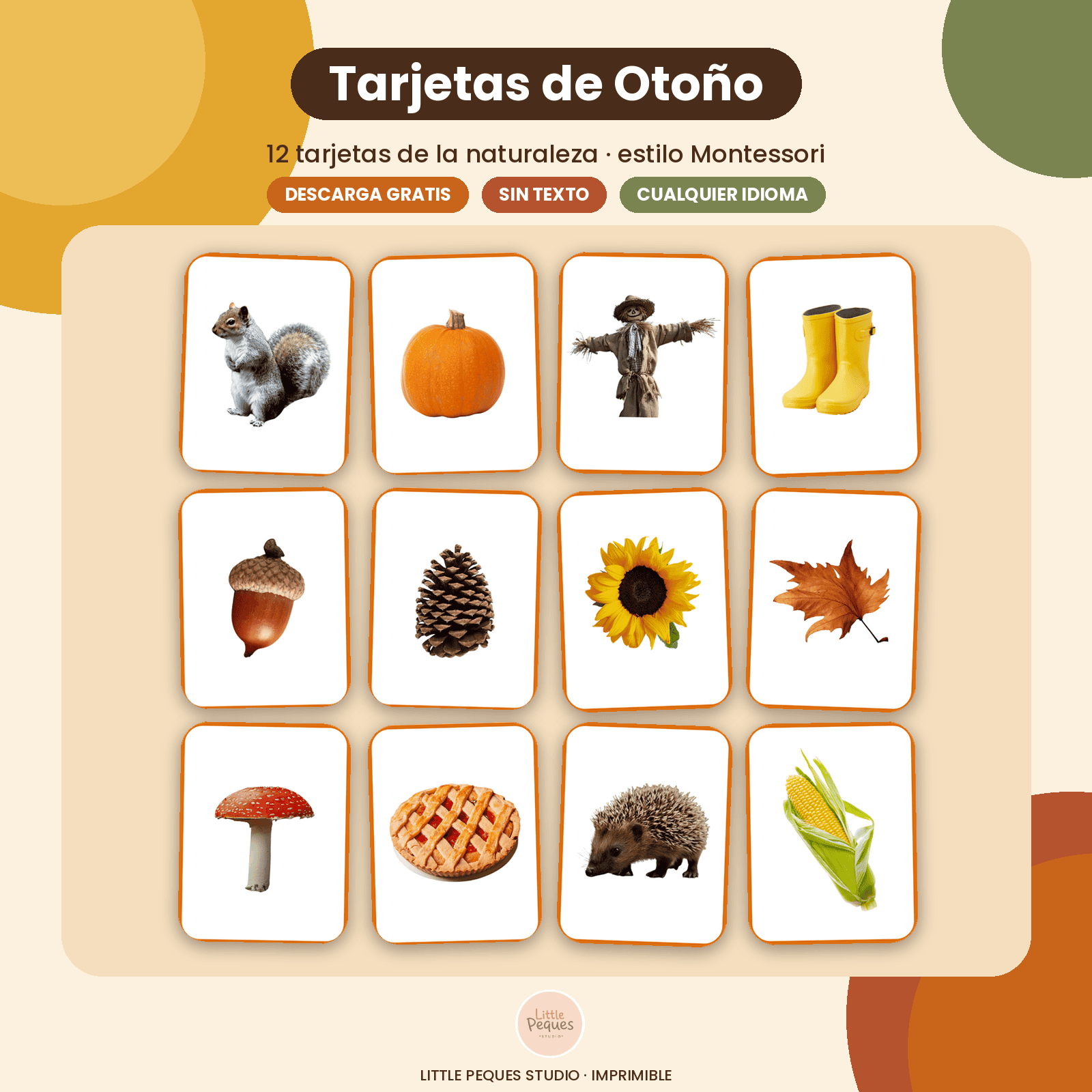 tarjetas otoƱo montessori gratis tarjetas otoƱo montessori gratis